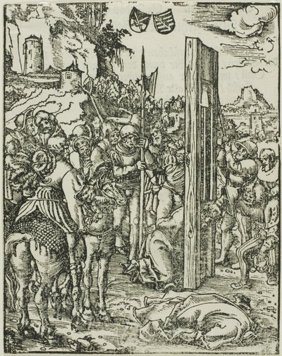 Heiliger Matthias, aus Das Martyrium der Apostel von Lucas Cranach the Elder