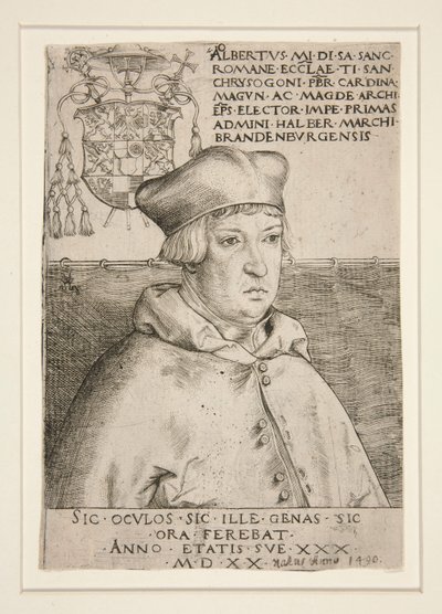 Der Kardinal Albrecht von Brandenburg von Lucas Cranach the Elder
