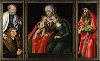 Das Feilitzsch-Altarbild von Lucas Cranach the Elder