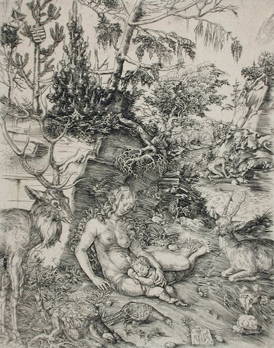 Die Buße des heiligen Johannes Chrysostomos von Lucas Cranach the Elder