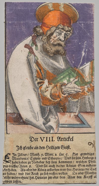 Jakobus der Jüngere aus Christus, die Apostel und Paulus von Lucas Cranach the Elder, After