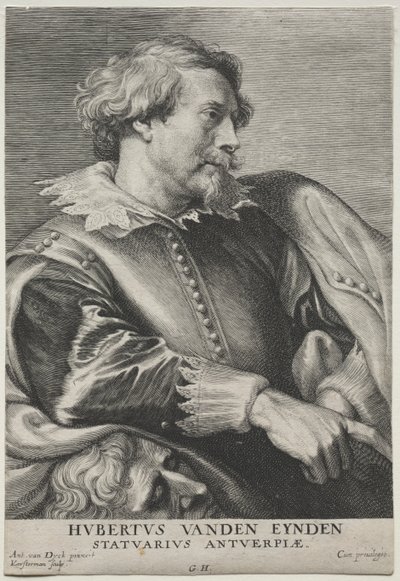 Porträt von Hubert van den Eyden von Lucas Emil Vorsterman