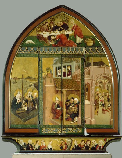 Altar der Magdalena von Lucas Moser