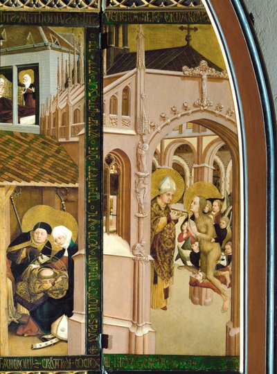 Kommunion der Heiligen Magdalena von Lucas Moser