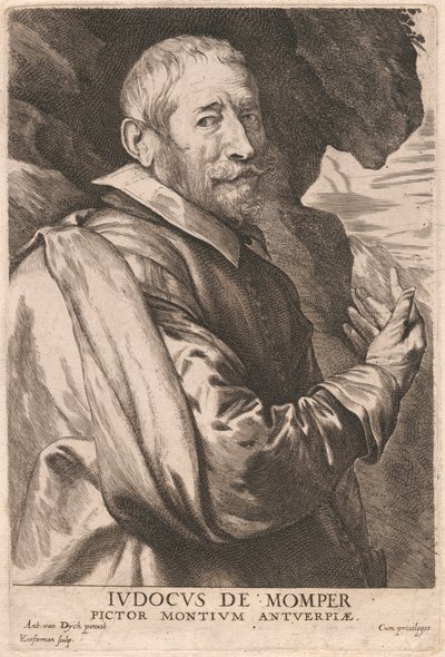Judocus de Momper von Lucas Vorsterman