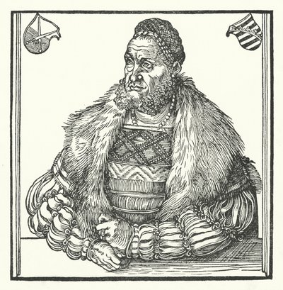 Friedrich III., Kurfürst von Sachsen von Lucas the Elder (after) Cranach