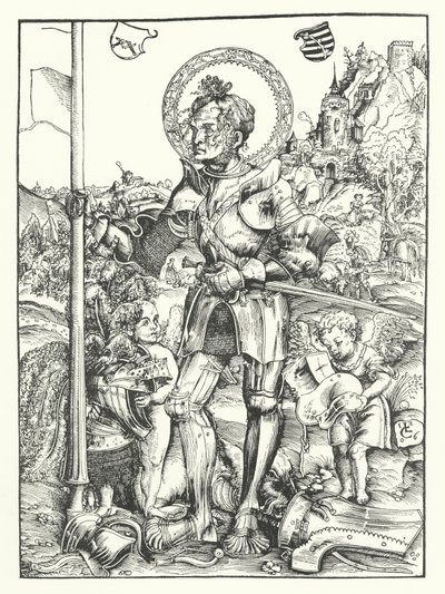 Heiliger Georg von Lucas the Elder (after) Cranach