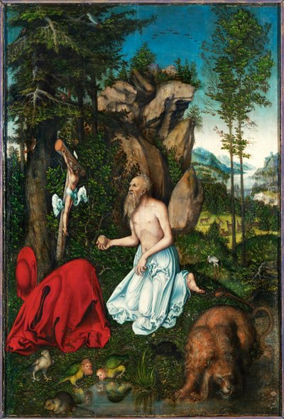 Heiliger Hieronymus von Lucas the Elder Cranach
