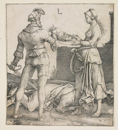 Die Enthauptung von Johannes dem Täufer, 1513 von Lucas van Leyden