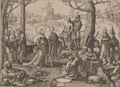 Tanz der Magdalena von Lucas van Leyden