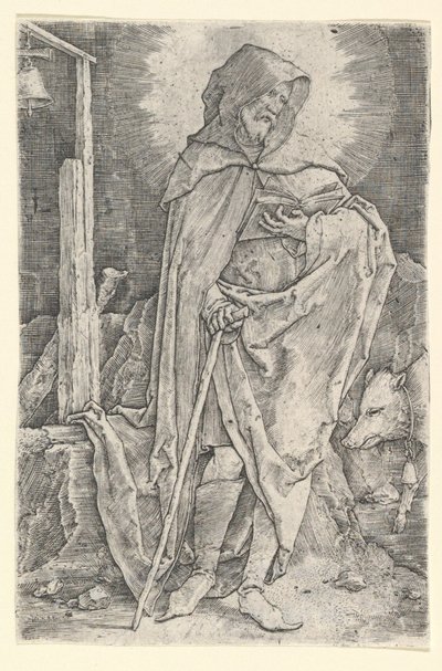 St. Antonius von Lucas van Leyden