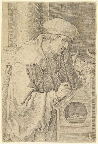 Der heilige Lukas von Lucas van Leyden