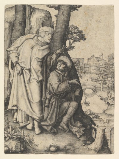 Susanna und die beiden Alten, ca. 1508 von Lucas van Leyden