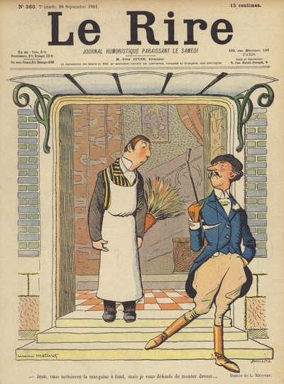 Illustration für Le Rire von Lucien Metivet