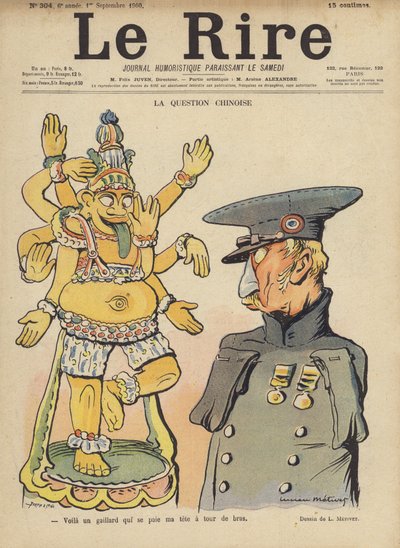 Illustration für Le Rire von Lucien Metivet