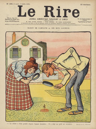 Illustration für Le Rire von Lucien Metivet
