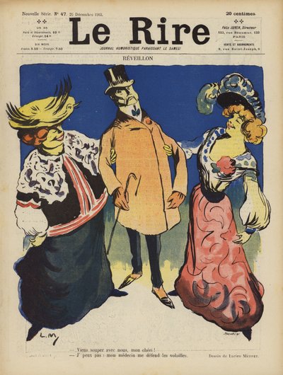 Illustration für Le Rire von Lucien Metivet