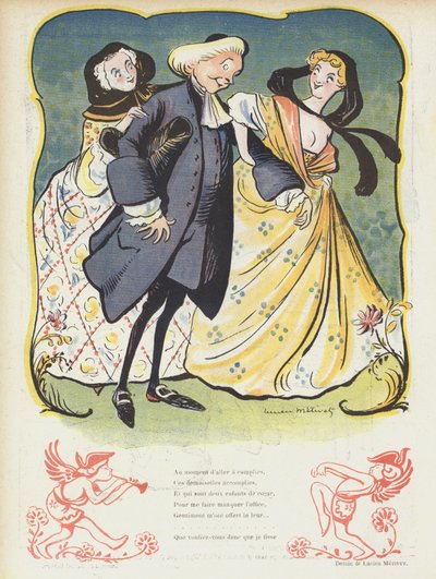 Illustration für Le Rire von Lucien Metivet