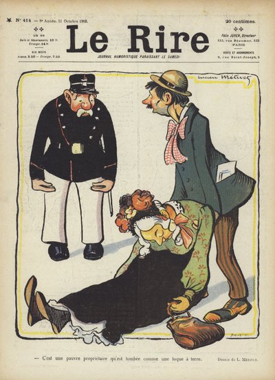 Illustration für Le Rire von Lucien Metivet
