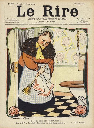 Illustration für Le Rire von Lucien Metivet