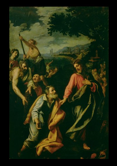 Die dritte Erscheinung Christi vor Petrus von Ludovico Cardi Cigoli