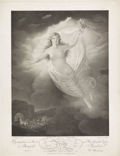 Allegorie auf den Frieden von Amiens, 1802 von Ludwig Gottlieb Portman