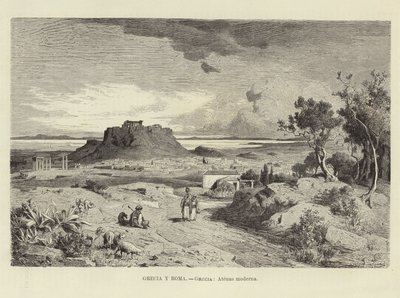 Griechenland und Rom - Griechenland: Modernes Athen von Ludwig Hans Fischer