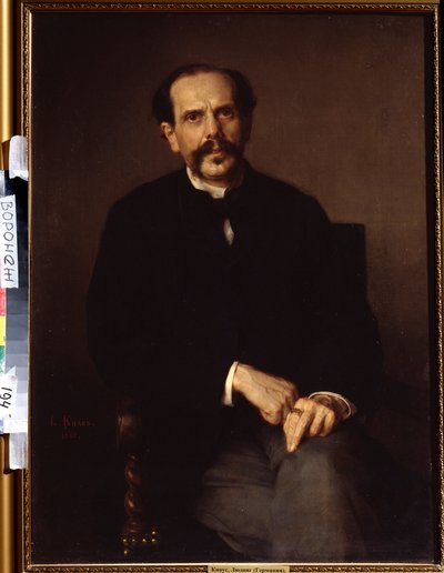 Porträt eines Mannes von Ludwig Knaus