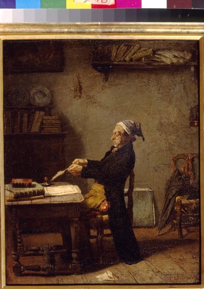 Wissenschaftler bei der Arbeit von Knaus, Ludwig von Ludwig Knaus