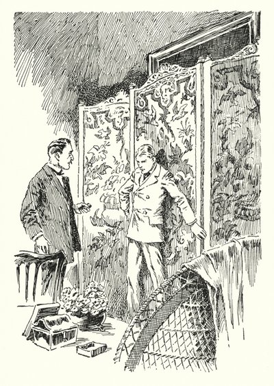 Illustration zu Das Bildnis des Dorian Gray von Oscar Wilde von Lui Trugo