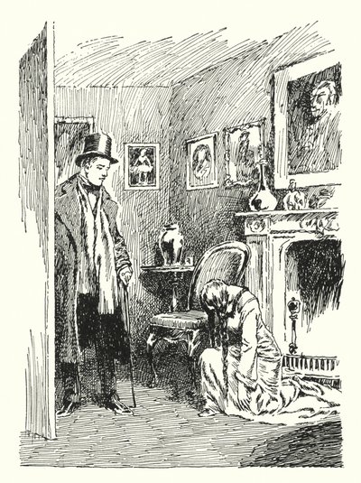 Illustration für Das Bildnis des Dorian Gray von Oscar Wilde von Lui Trugo