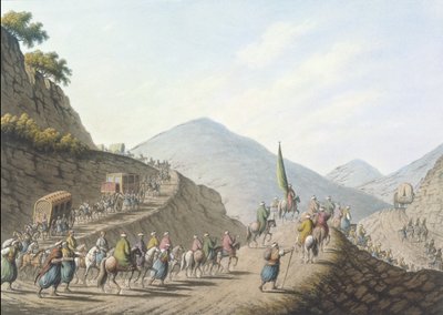 Das Balkangebirge, Tafel 2, veröffentlicht von William Watts von Luigi (after) Mayer