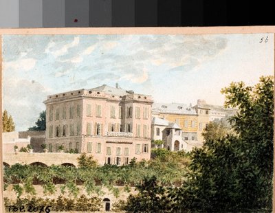 Ansicht der Villa Cambasio, Genua von Luigi Garibbo