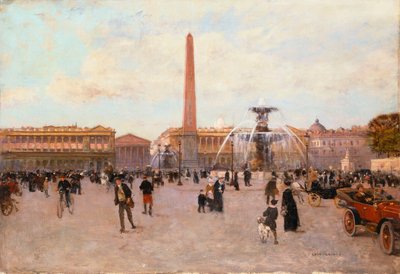 La Place de la Concorde von Luigi Loir