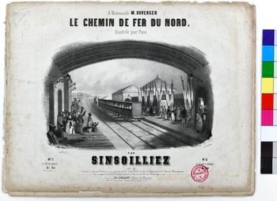 Le Chemin de Fer du Nord von Luigi Loir