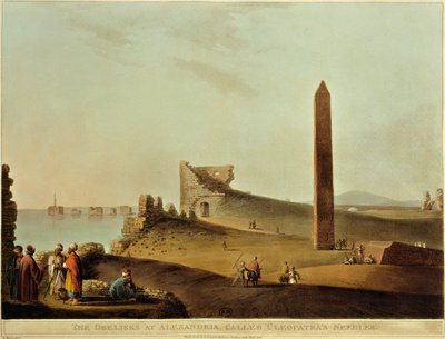 Frankreich, Paris, Kleopatras Nadel in Alexandria von Luigi Mayer
