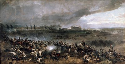 Die Schlacht von San Martino, 24. Juni 1859 von Luigi Norfini