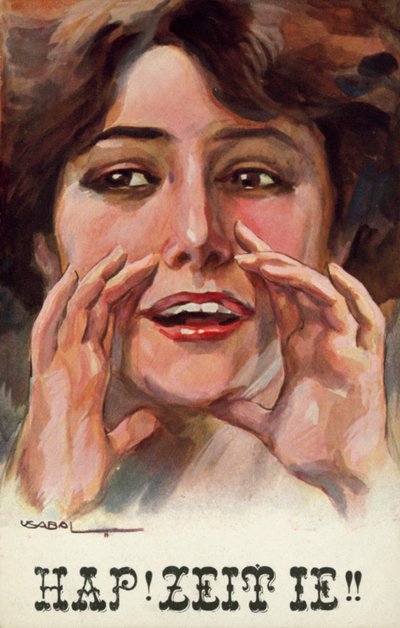 Frau ruft von Luis Usabal