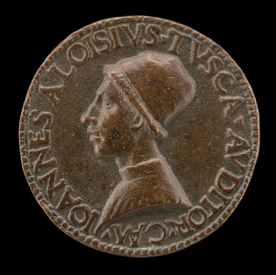 Giovanni Alvise Toscani, ca. 1450-1478, Mailänder Juriskonsult, Konsistorialanwalt...[Vorderseite] von Lysippus Junior
