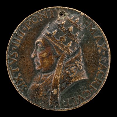 Sixtus IV Francesco della Rovere, 1414-1484, Papst 1471 [Vorderseite] von Lysippus Junior