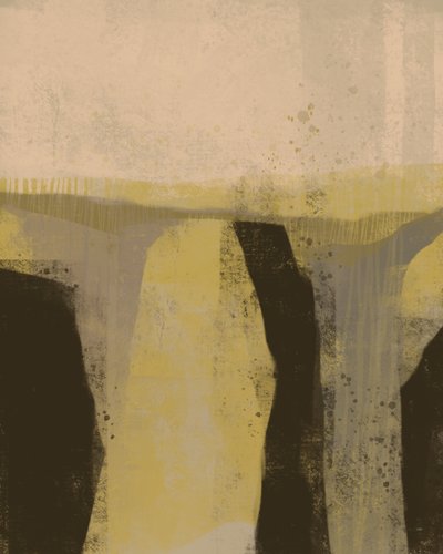 Abstrakte Wüstenformen von MANSI SAXENA