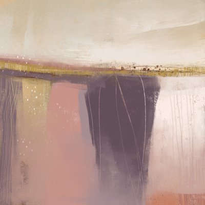 Ruhiger Abstrakter Horizont von MANSI SAXENA