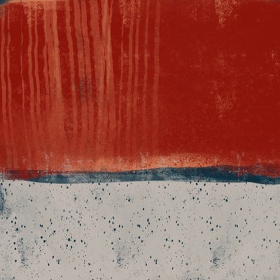 Rustikale Rote Erdlinien von MANSI SAXENA