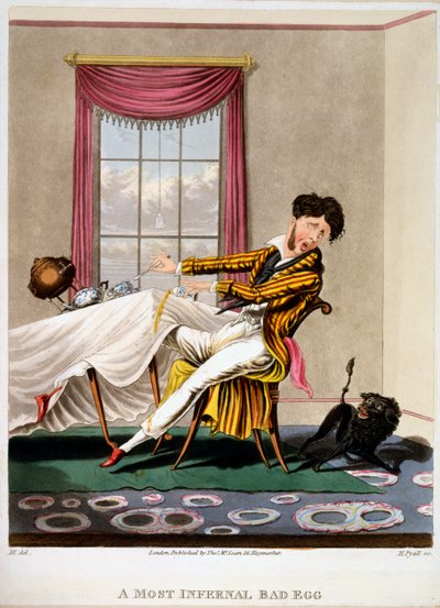 Ein äußerst schlechter Ei, Druck von H. Pyall, 1827 von M. Egerton