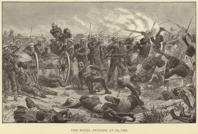 Die Marinebrigade bei El-Teb von M. Schonberg