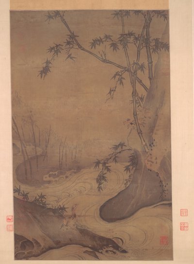 Bambus und Enten an einem rauschenden Bach, 1127-1279 von Ma Yüan