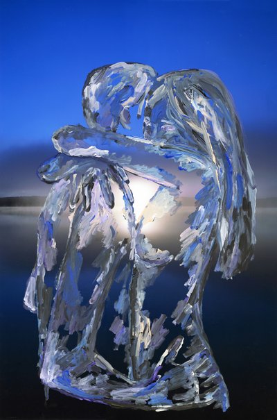 Blaue Liebhaber von Madeleine Gross