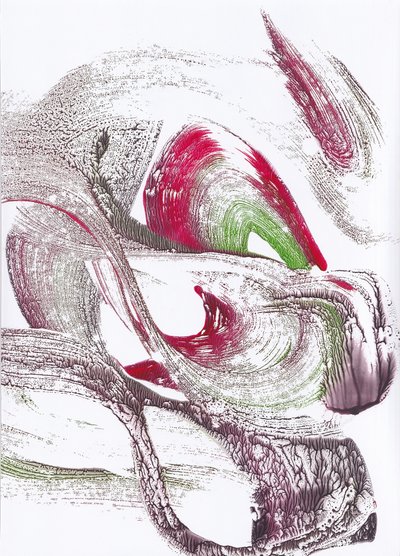 Dynamischer Farbfluss von Maira Ribena