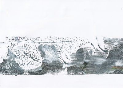 Strukturierter Grauer Horizont von Maira Ribena