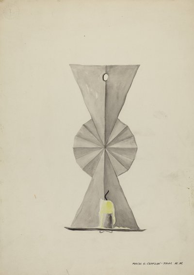 Zinnleuchter, 1935-1942 von Majel G. Claflin